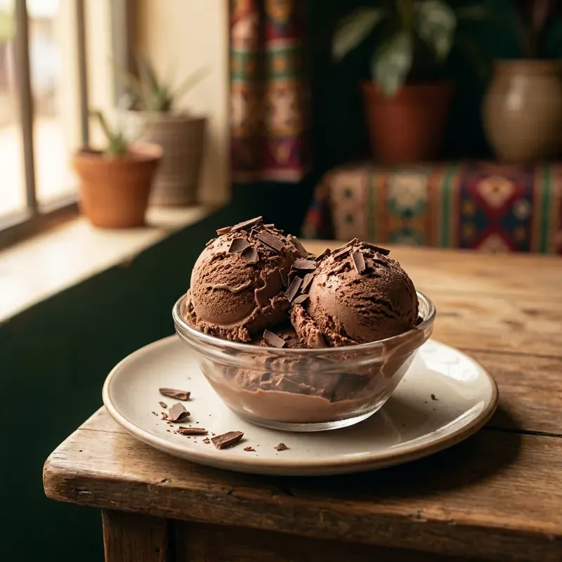 Chocolate scoop