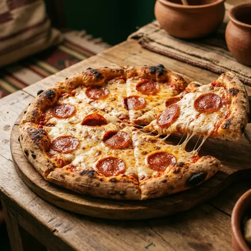 Pepperoni pizza